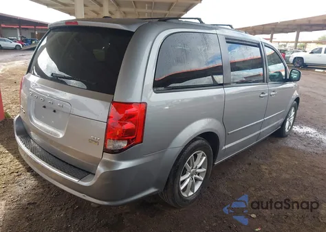 2016 Dodge Grand Caravan Sxt из США, поврежденный, VIN 2C4RDGCG2GR352980